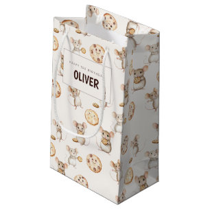 Cookie & Mouse Theme Birthday Gift Bag