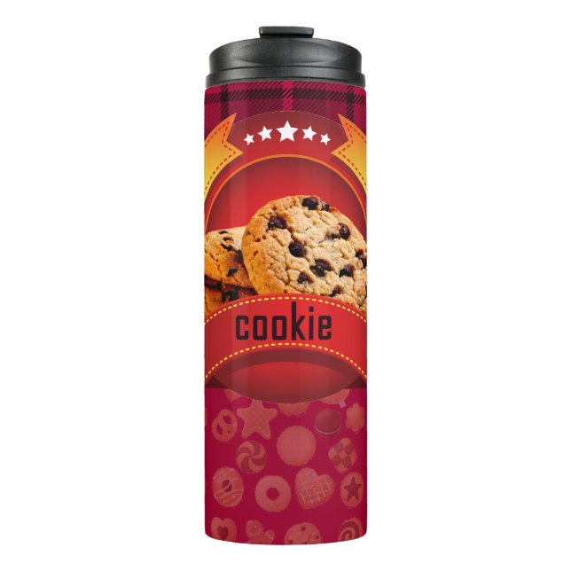 Cookie Package Wrapper Thermal Tumbler (Front)