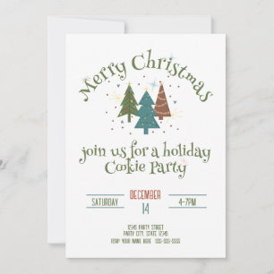 Cookie Party 5X7 Invitation