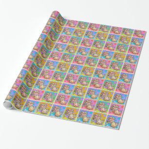 Cookie Pop Art Wrapping Paper