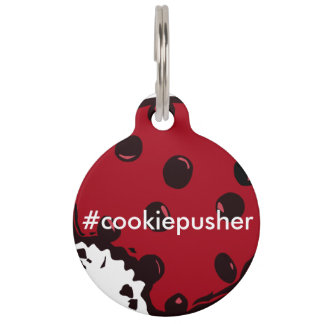 Cookie Pusher Pet Tag