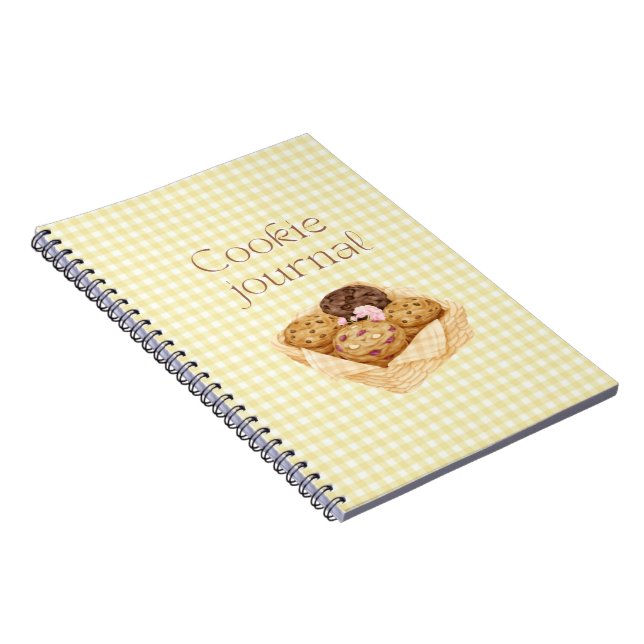 Cookie Recipe Notebook for Organizing Homemade (Right Side)