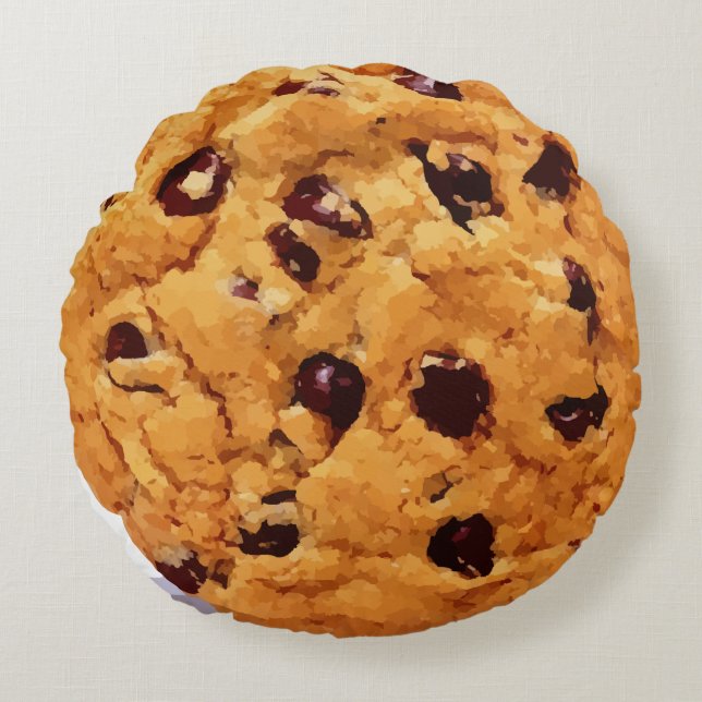 Cookie Round Pillow (Front)