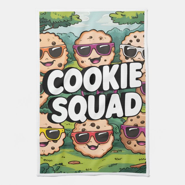 Cookie Squad Kitchen Towel (Vertical)
