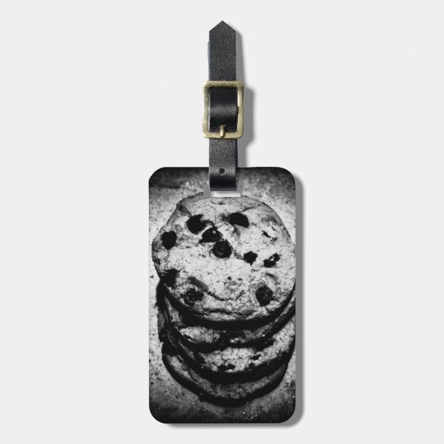 cookie stairs luggage tag (Front Vertical)