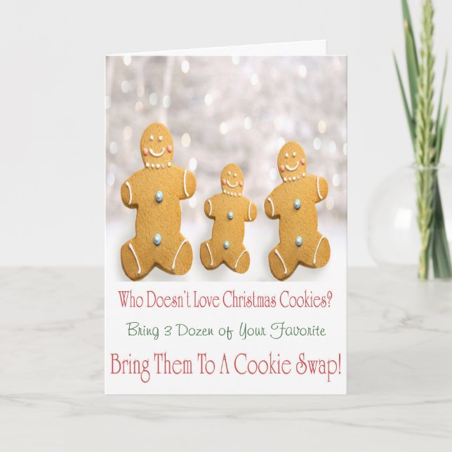 Cookie Swap Invitation (Front)