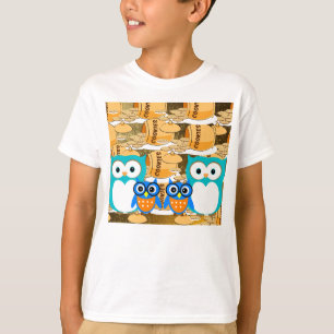 Cookie Sweets Dessert Food Cute Animal Owl Bird T-Shirt