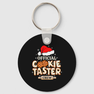 Cookie Taster Crew, Funny Christmas Baking Team  Keychain