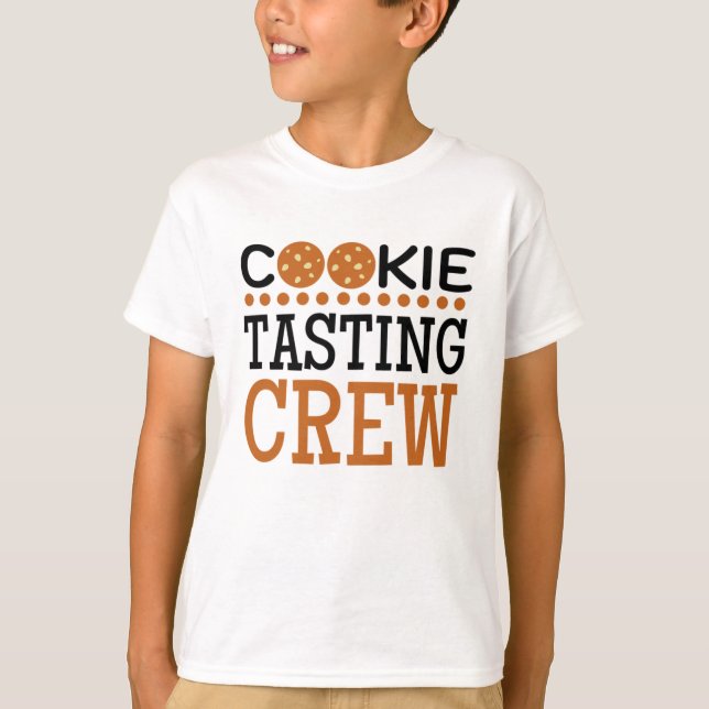 Cookie Tasting Crew, Chocolate Chip Cookie Day T-Shirt (Front)