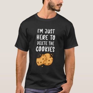 Cookie Tester Chocolate Chip Baker Delete T-Shirt
