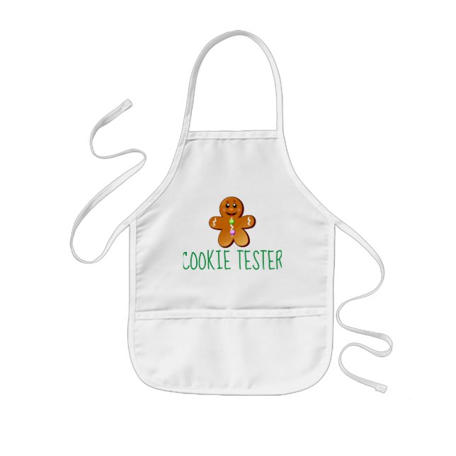 Cookie Tester Kids Apron (Front)