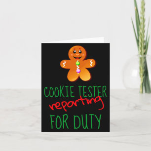 Cookie Tester Kids Hanes Tagless T Shirt  Card