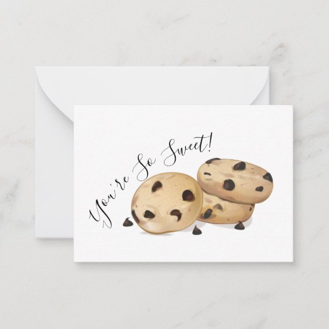 Cookie Thank You Card (Front)