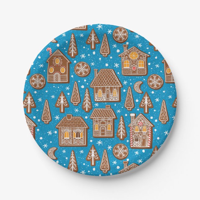 Cookie town paper plate (Front)