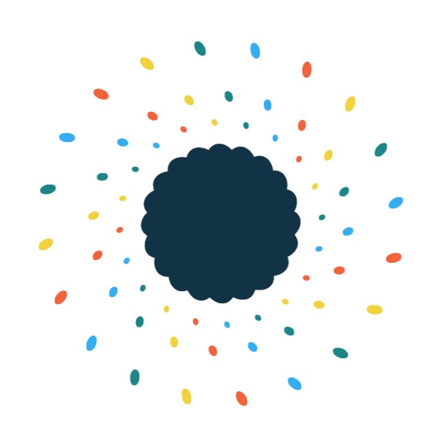 Cookie Universe Minimalist Art  Tee| Cosmic Cookie T-Shirt (Creator Uploaded)