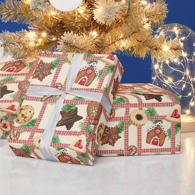 Cookie Wrap Wrapping Paper (Holidays)