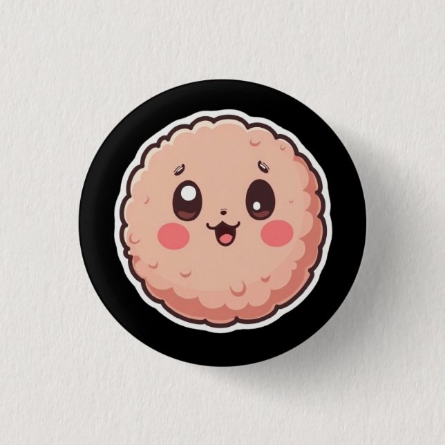 Cookies  1 inch round button (Front)