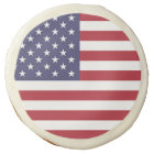 Cookies à sucre avec drapeau des États-Unis