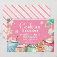 Cookies And Hot Cocoa Holiday Christmas Party