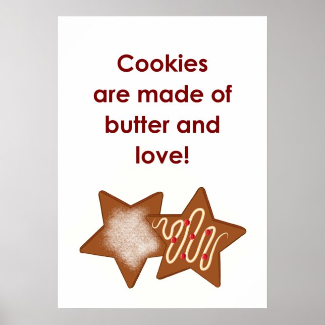 COOKIES ARE MADE WITH... POSTER (Front)