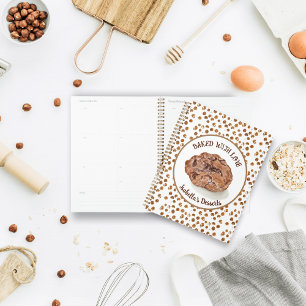 Cookies aux pépites de chocolat à l'aquarelle cuit