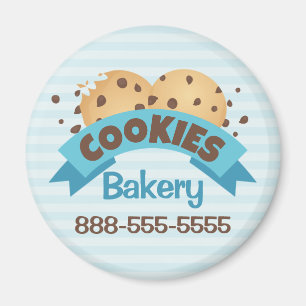 Cookies Boulangerie Circle Magnet