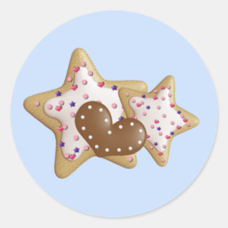 Cookies Classic Round Sticker