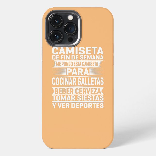 Cookies Cooking Weekend  iPhone Case (Back)