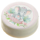 Cookies de Baby shower d'éléphant pour fille