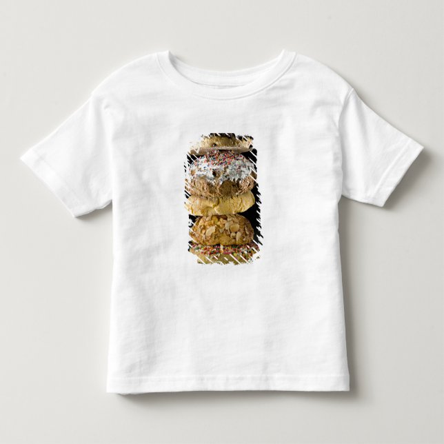 Cookies in a stack toddler t-shirt (Front)