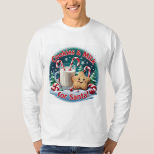 Cookies & Lait T-shirt à manches longues pour homm