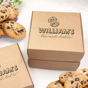 Cookies large custom rubber stamps