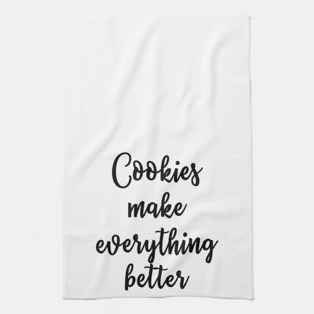 Cookies make everything better Towel (Vertical)