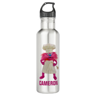 Cookie's Monster Food Truck   Gonger Posing 710 Ml Water Bottle