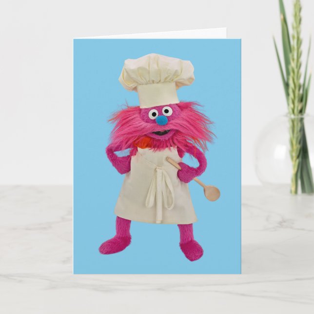 Cookie's Monster Food Truck | Gonger Posing Card (Front)