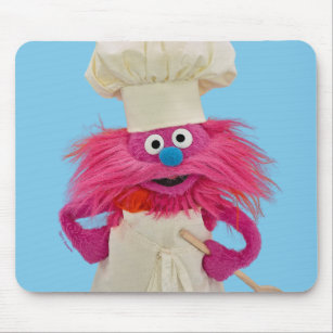 Cookie's Monster Food Truck   Gonger Posing Mouse Pad