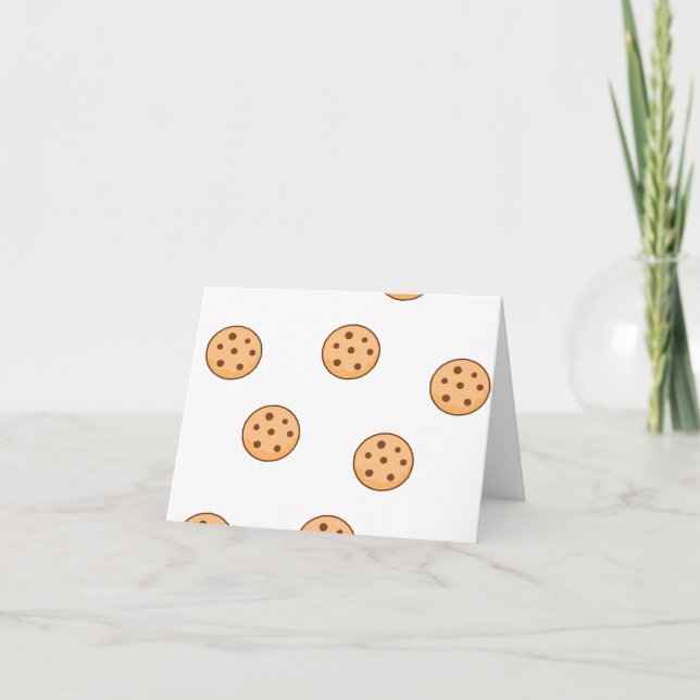 cookies on white card (Front)