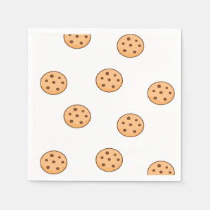 cookies on white napkin