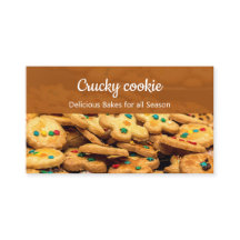 cookies professionnels Carte de visite photo