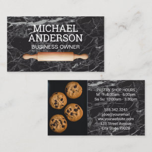 Cookies Rolling Pin Business Card