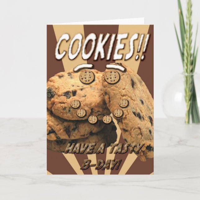 Cookies: Tasty Birthday Card (Front)