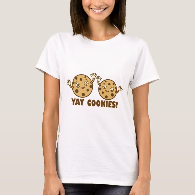 Cookies, Yay T-Shirt (Front)