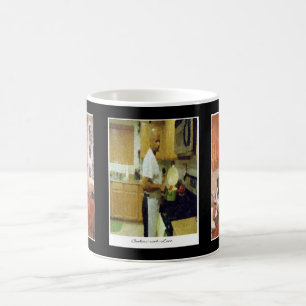Cookin avec la tasse d'AMOUR