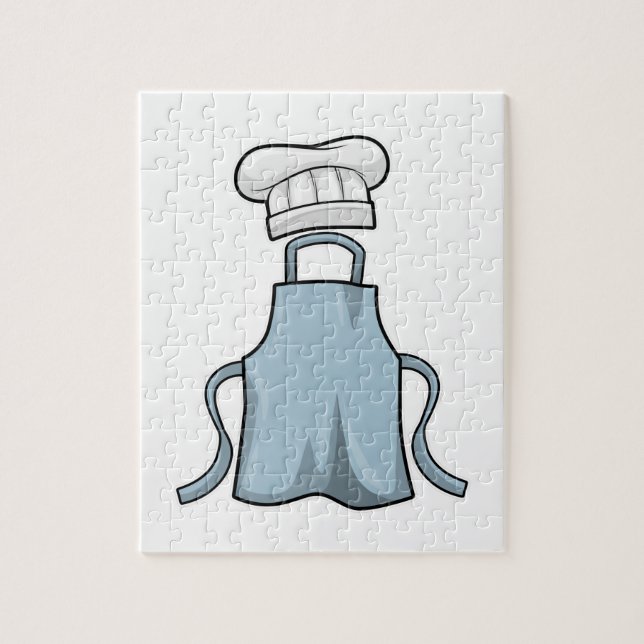 Cooking apron and Cooking hat Jigsaw Puzzle (Vertical)