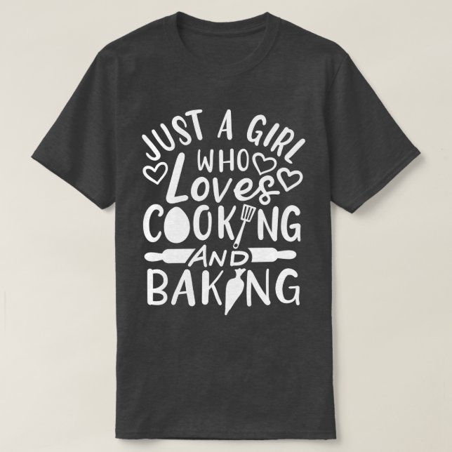 Cooking Baking Cook Baker 1 T-Shirt (Design Front)