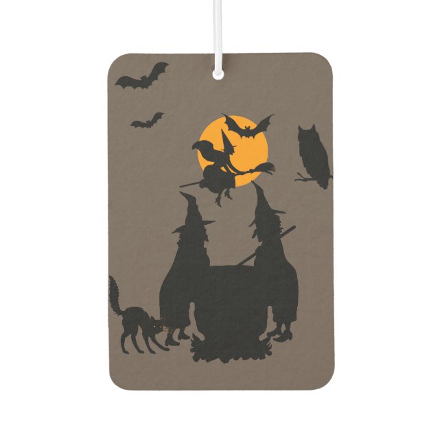 Cooking Brew for the best Halloween party Air Freshener (Front)