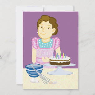 Cooking cake