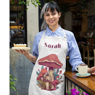 Cooking Chef Mushroom Apron