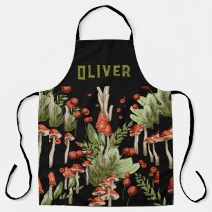 Cooking Chef Mushroom Apron