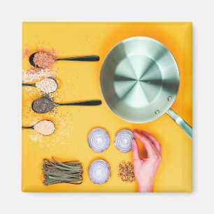 Cooking Chef Pan Magnet